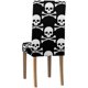thumbnail image 2 of ABPHQTO Funda protectora para silla con diseño de calaveras, funda protectora para asiento para comedor, Hotel, boda, fiesta, juego de 1, 2 of 4