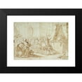 thumbnail image 2 of Giuseppe Piattoli 24x18 Black Modern Framed Museum Art Print Titled - The Sword of Damocles (1785-1807), 2 of 5