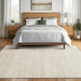 thumbnail image 2 of Washable Area Rug 5x7 - Stain Resistant, Non Slip, Foldable, Beige, 2 of 7
