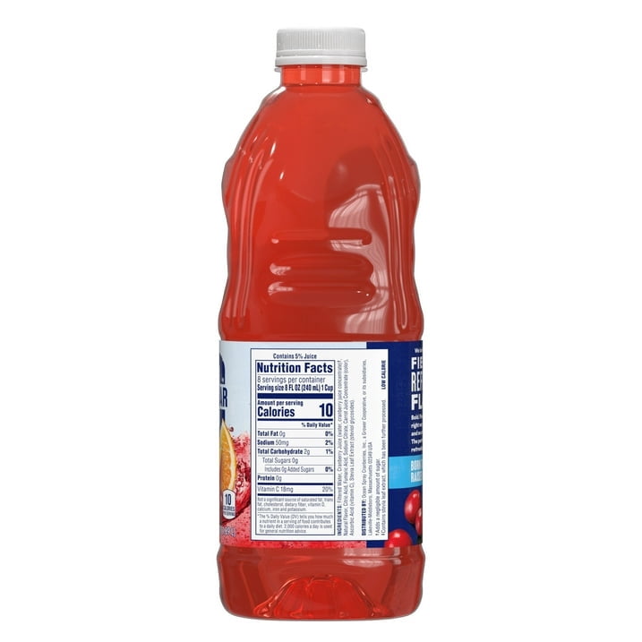 Ocean Spray® Zero Sugar Tropical Punch, 64 Fl Oz Bottle ( 3 Pack )