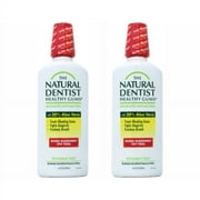 2 Pack The Natural Dentist Antigingivitis Antiplaque Rinse Peppermint 16.9oz