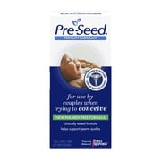 (4 pack) Pre-Seed Personal Lubricant 9 Applicators Support Sperm Quality, 1.4 oz
