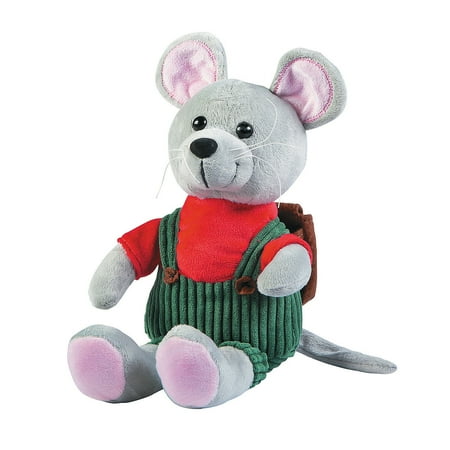 Woodland Plush - Fun Express - Mouse And The Miracle Plush for Christmas - Toys - Plush - Stuffed Farm & Woodland - Christmas - 1 Piece