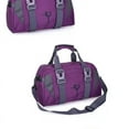 thumbnail image 4 of Bolsa de lona de baile pequeña/grande para niñas, bolsas deportivas de gimnasio para mujeres, bolsa de yoga (púrpura, pequeña), lona duradera e impermeable, 4 of 5