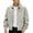 Coffee, variant on Men's Faux Suede Bomber Jacket Vintage Zip Up Flight Windbreaker Coat Textured with Zipper Pockets for Casual Streetwear Fall Travel, Light Blue, XXL