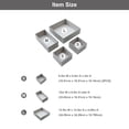 thumbnail image 4 of Better Homes & Gardens Gray 4-Piece Hard-Sided Drawer Organizer Set, 4 of 11