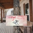 thumbnail image 4 of Every Fart is Love Note Maltese Guilty Face Happy Valentine's Landscape Wood Sign Maltese Dog Lover Gifts Idea Hanging Wall Home Decor - 01016, 4 of 5