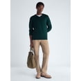 thumbnail image 2 of Free Assembly Men's V-Neck Sweater with Long Sleeves, Midweight, Sizes XS-3XLT, 2 of 6