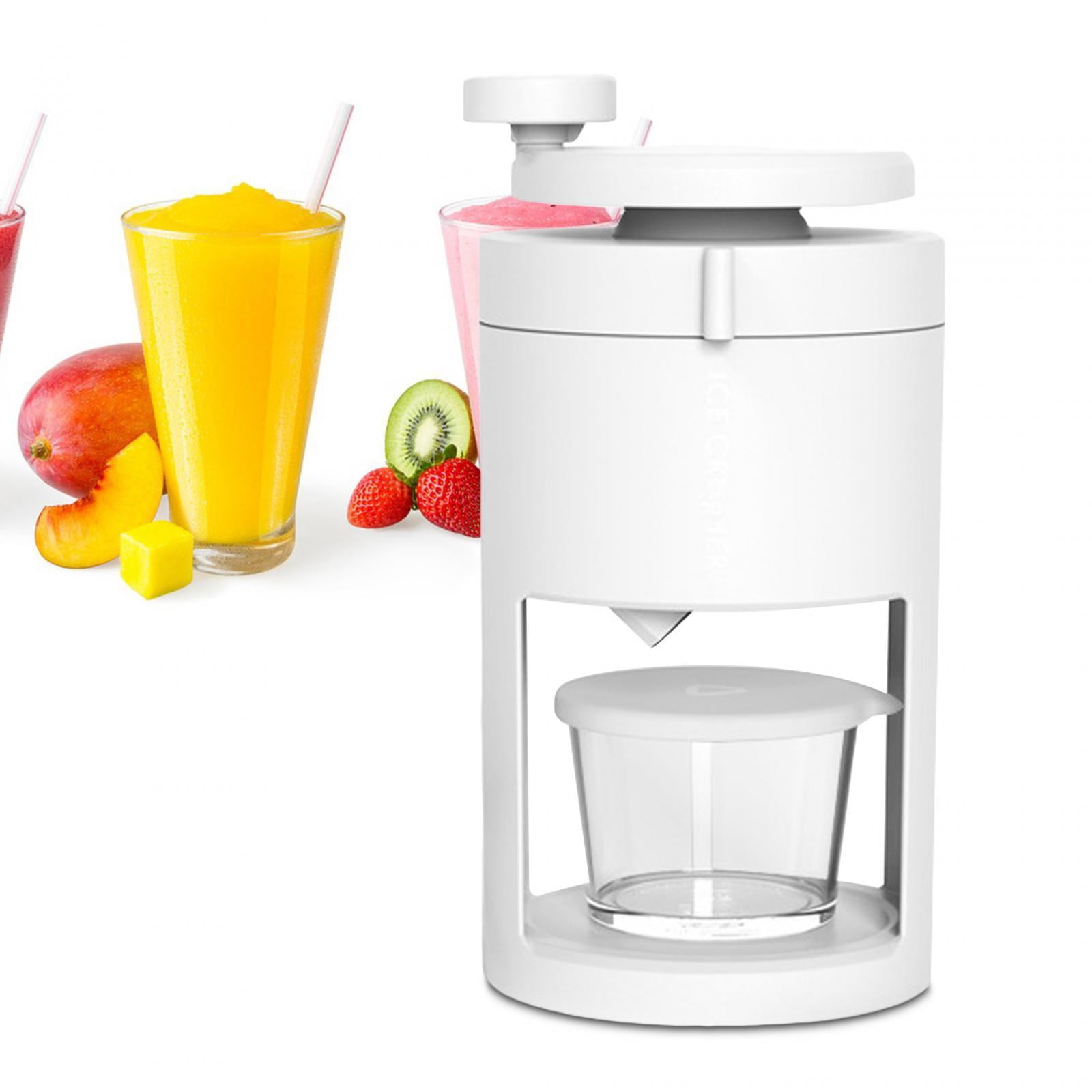 Portable Ice Crusher, Shaved Ice Machine, Hand Crank Manual Shaved Ice Machine for Ice