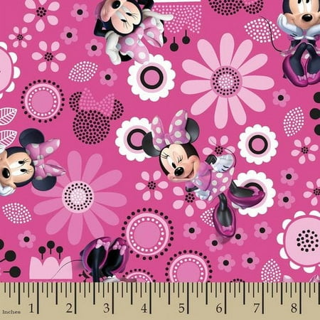 Disney Minnie Boutique Allover Fabric by the Yard