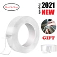 thumbnail image 2 of Cinta nano,Nano Tape Rollo Cinta adhesiva de doble cara 30 mm * 3 m * 2 mm Nano cinta lavable sin ra Meterk  30mm x 3m x 2mm, 2 of 7