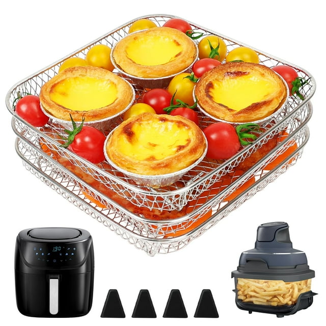 Freidora de aire BYKITCHEN para Ninja Crispi/Cosori/Chefman de 5 a 6 cuartos de galón