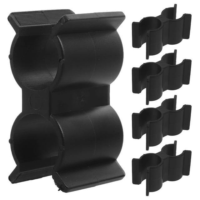 Miangastore 5 Pcs Collier de Serrage Noir pour Tuyau de 7/8 Po et 1 Po pour Amateurs de Bricolage