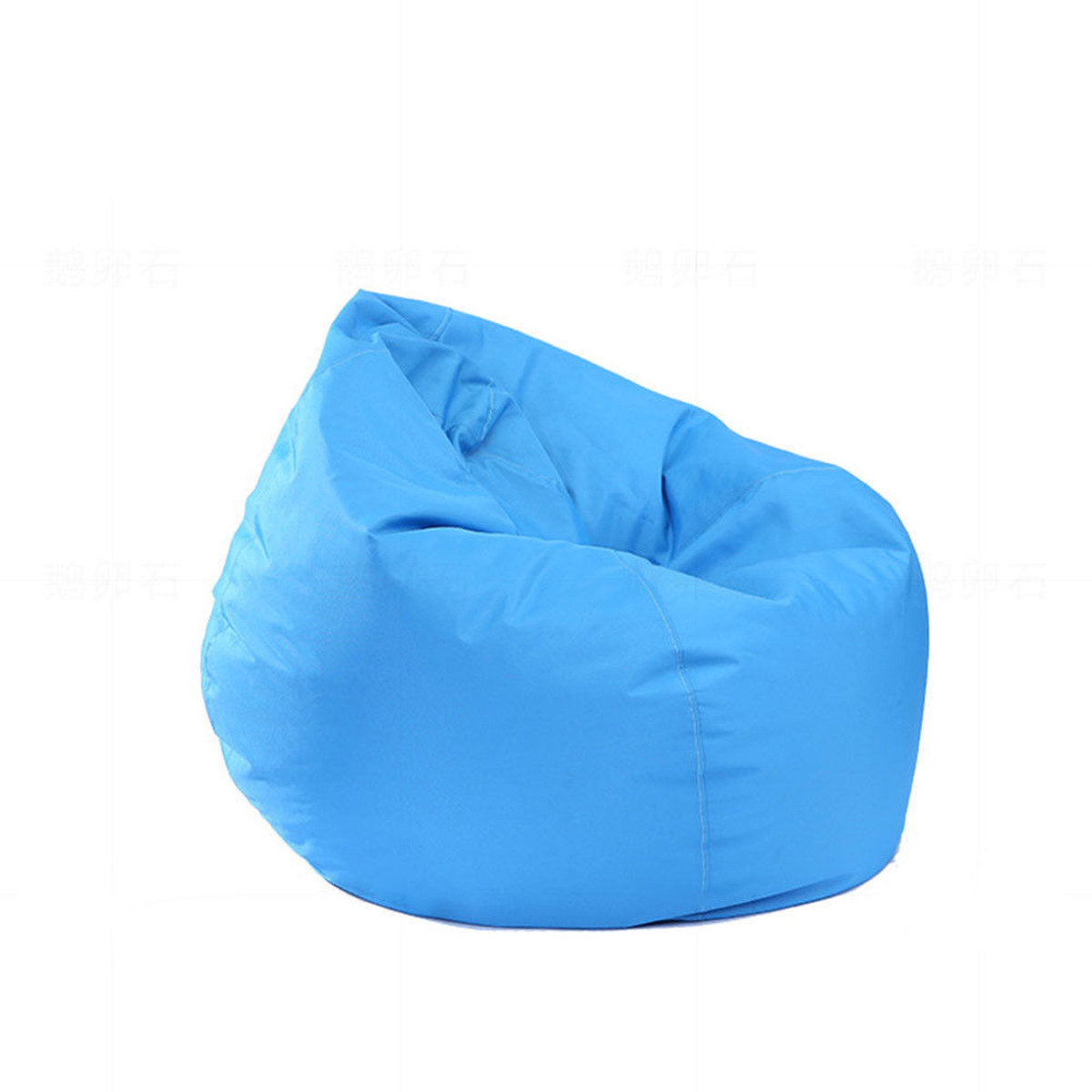 Blue Large Bean Bag Chair Adult Toy Storage Soy Bag Bean Bag Chair Cover Without Filling Sofa Cover Stuffed Animal Storage Bean Bag Chair Cover