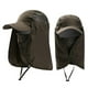 thumbnail image 1 of Al aire libre UV Protección solar Senderismo Gorra Cuello Cubierta de la cara Solapa Sombrero de ala ancha Verano, 1 of 1