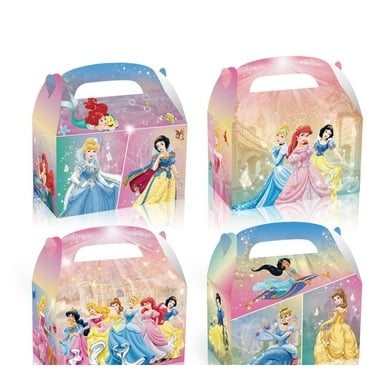 12pcs Princess Gift Boxes Birthday Party Gift Boxes Wedding Supplies Candy Goodie Boxes Party Favor Boxes Perfect for Celebrations and Special Events