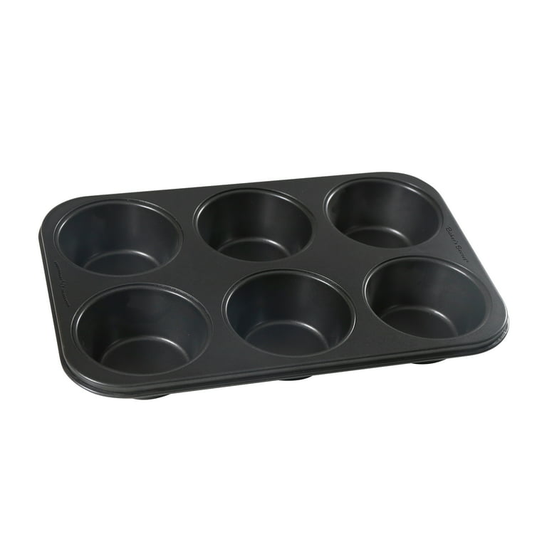 6 Holes Nonstick Baking Pan Carbon Steel Muffin Cup Pan Mold