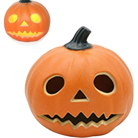 

Yazoeiaing Halloween Light up Pumpkin with Spooky Lights Battery Operated Lighted Pumpkins Halloween Pumpkin Decorations Party Favor for Outdoors Indoor Halloween Pumpkin Decorations (D) Q6T-4242