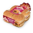 thumbnail image 2 of Arnold Sesame Seed Buns, 8 count, White Hamburger Buns, 16 oz, 2 of 7