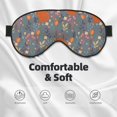 thumbnail image 5 of Rocae Floral Squirrel for Mask for Women Men, Luxury Eye Cover Eye Shade with Adjustable Strap for Travel, Nap, Meditation, 5 of 7