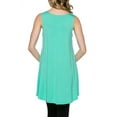 thumbnail image 5 of Womens Sleeveless A-line Tank Tunic Top, 5 of 5
