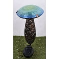 thumbnail image 5 of Hi-Line Gift METAL AND GLASS SOLAR MUSHROOM STAKE W/ LED - BLUE, 5 of 5
