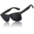 thumbnail image 1 of LINVO Gafas de sol polarizadas para hombres Gafas de sol de conducción Sombras Diseño de estilo retro de los años 80 Cuadrado, 1 of 5