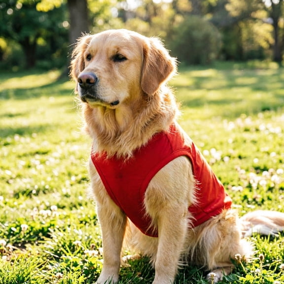 Sleeveless Dog Tank Top Summer Breathable Plain Pet Vest Machine Washable Soft Cotton Puppy T-Shirt for Small Medium Dogs Cats Indoor Outdoor Daily Wear