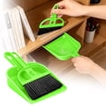 thumbnail image 2 of Small Dustpan And Brush Set,Portable Cleaning Brush And Dustpan Set,Small Hand Broom And Brush,Broom and Dustpan Set for Cleaning Home,Office,Countertop, Keyboard,Car and Pet Nest(Green), 2 of 7