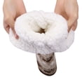 thumbnail image 6 of 3 Pairs Warm Slipper Socks Christmas Fuzzy Socks Non Slip Soft Fluffy Cozy Fleece Lining Home Socks, 6 of 6