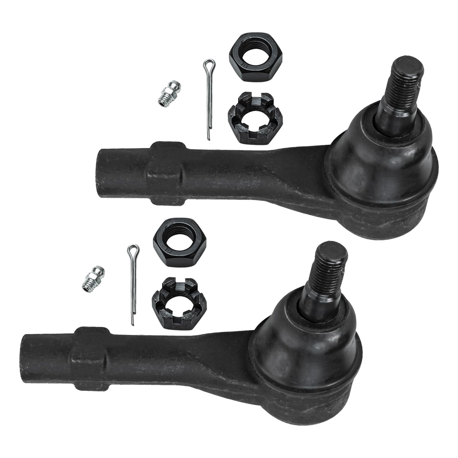 Detroit Axle - 4 Front Inner Outer Tie Rods for 1998-2011 Ford Ranger, 1998-2001 Explorer, Inner Outer Tie Rod Links Replacement