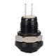 thumbnail image 4 of Qiilu Botón pulsador momentáneo para automóvil 24 V/1 A 8 mm Mini interruptor de encendido momentáneo impermeable para automóvil de aleación de zinc y aluminio ANGGREK Otros, 4 of 8
