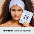 thumbnail image 4 of Mascarilla facial de bambú hidratante Rael, 5 hojas, 4 of 7