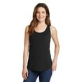 thumbnail image 1 of Port & Company ®  Ladies Core Cotton Tank Top.  Lpc54tt S Jet Black, 1 of 1