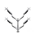 thumbnail image 1 of Full Motion Quad Screen Monitor Holder Rotating Desktop Computer Mount Arms Monitor Stands Holder ,Adjustable, 1 of 8