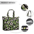 thumbnail image 2 of 22 Inch Oversized Travel Bag Lightweight Canvas Weekender Duffel with Multi Pockets, Animal Print, 2 of 5