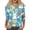 #01 Green, variant on Easter Top for Women Bunny Eggs Printed Crewneck Tops Three Quarter Length Cute Family Gifts T Shirt Trendy Dressy T-Shirts, #01 Sky Blue, XXL