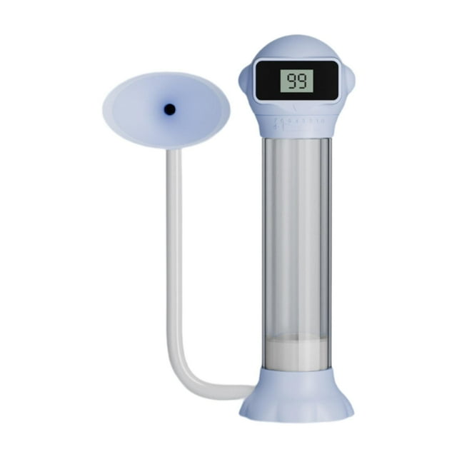 Ejercitador de respiración,Dispositivo de ejercicios de respiración fácil de usar para bucear,Mancuernas portátiles para entrenamiento físico,Entrenador de respiración profunda Azul