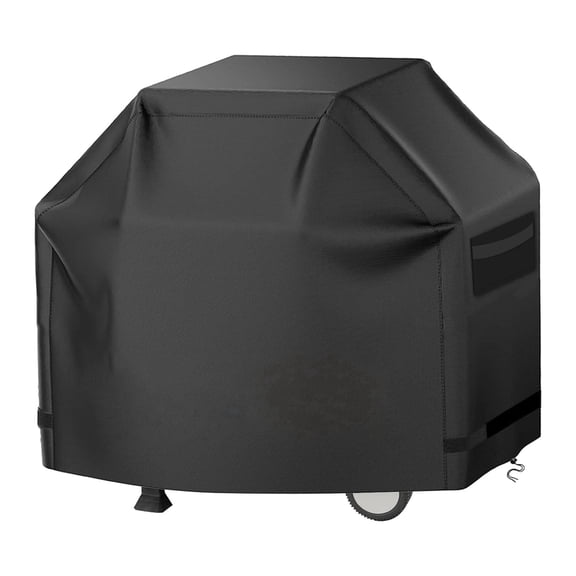 420D Polyester Grill Cover, fit for Flat Top Gas Grills, 52" L x 24" W x 48" H, Black, Waterproof & Tear Resistant Fabric