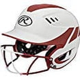 thumbnail image 3 of Rawlings Velo Junior 2-Tone Softball Batting Helmet w Faceguard, 3 of 3