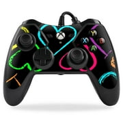 MightySkins PREXBONCO-Hearts Skin for PowerA Pro Ex Xbox One Controller Case Wrap Cover Sticker - Hearts