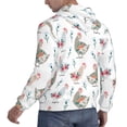 thumbnail image 6 of Fotbe Men's Hoodie with Funny Chicken Pattern - Kangaroo Pocket Pullover Hooded Sweatshirt, Perfect for Daily Wear, Travel, and Home-Large, 6 of 7