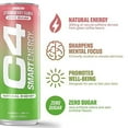 thumbnail image 2 of C4 Smart Energy Drink – Boost Focus and Energy with Zero Sugar, Natural Energy, and Nootropics - 200mg Caffeine - Cherry Berry Lime (12oz Pack of 12), 2 of 3