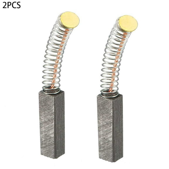 2Pcs Carbon Brushes For Electric Motors 20Mm X 6Mm X 5Mm Replacement Part
