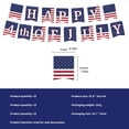 thumbnail image 2 of Independence Day Party Supplies Set, Paper Cups, Plates, and Banner Disposable Kit for 4th of July Celebration,July 4th Decorations, 2 of 8