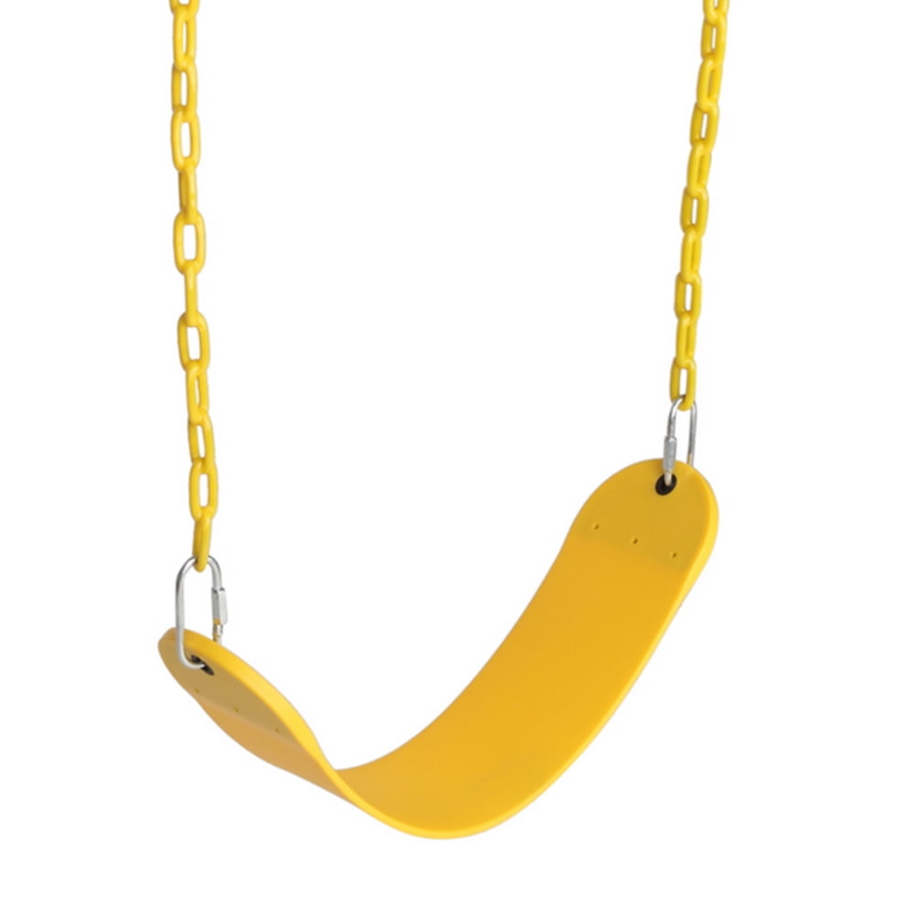 Details about   2Pack Swing Seat Yellow Set Playground Accessories With Free Chains Outdoor 