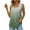 Green womens tank tops, variant on Usmixi Womens Tank Tops Comfort Lightweight Loose Fit Flowy Pleated Swing Ladies Fashion Tunic Vest Tops Summer Trendy Gradient Print Square Neck Sleeveless Shirts Blouse Green XL