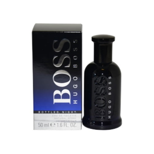 Boss Bottled Night by Hugo Boss for Men 1.6 oz EDT Spray Walmart