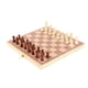 thumbnail image 2 of Juego de Mesa de Ajedrez, Juego de Ajedrez de Madera Portátil Al Aire Libre, Para La Escuela en Casa, 2 of 7