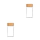 thumbnail image 3 of Bewildely Bien frescura de los tarros de especias de vidrio para condimentos con recipientes sellados para condimentos de especias organizador de 47*90 100ml 2Conjunto, 3 of 6